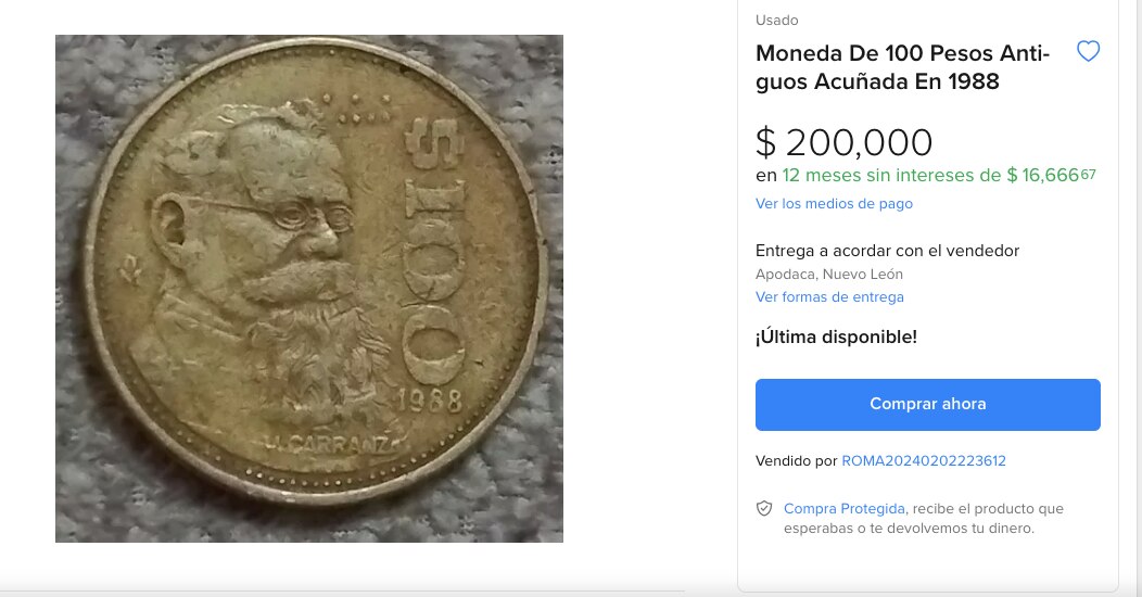 Si tienes monedas antiguas guardadas, podrías tener un verdadero tesoro | Mercado Libre