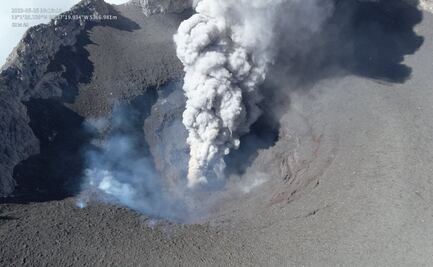 Descartan la presencia de un domo de lava en el Popocatépetl