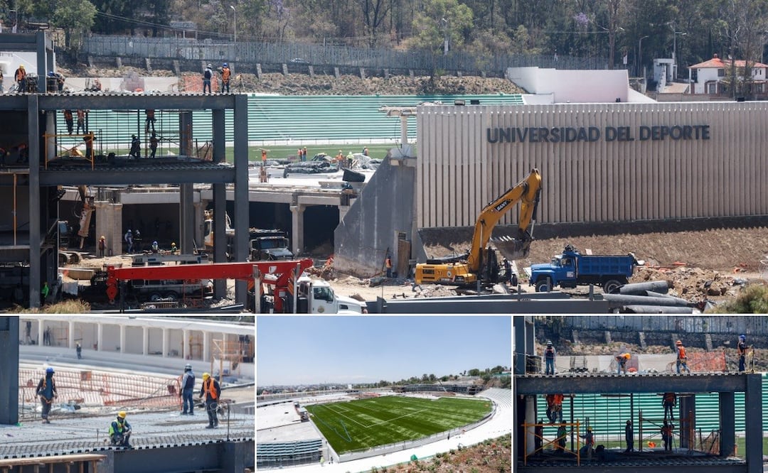 Ya está casi lista la Universidad del Deporte de Puebla | Foto: EsImagen