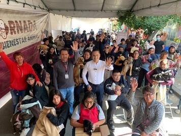 Realiza Gobierno de la Ciudad Jornadas de Protección Animal en Xonaca y la Colonia Historiadores