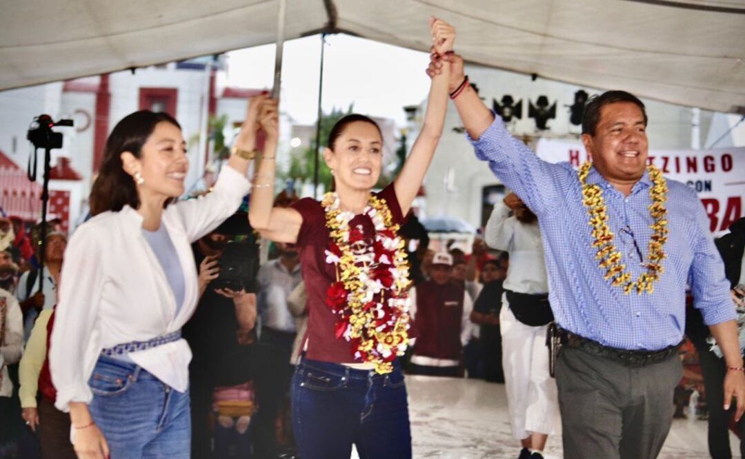 Claudia Sheinbaum fue la aspirante mejor posicionada en Puebla | Foto: Especial