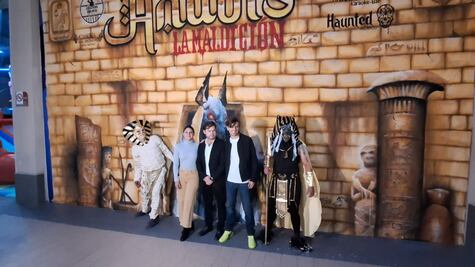 VIDEO Esto es lo que verás en la experiencia inmersiva “La Maldición de Anubis” en Plaza Solesta