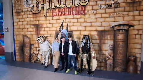 VIDEO Esto es lo que verás en la experiencia inmersiva “La Maldición de Anubis” en Plaza Solesta
