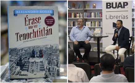 Presenta Alejandro Rosas “Érase una vez Tenochtitlán” en Librería BUAP del CCU