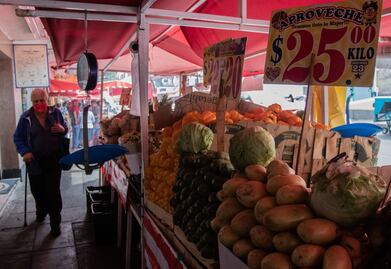 Alimentos no dejan de subir de precio; inflación llega a cifra récord de 8.15% en julio