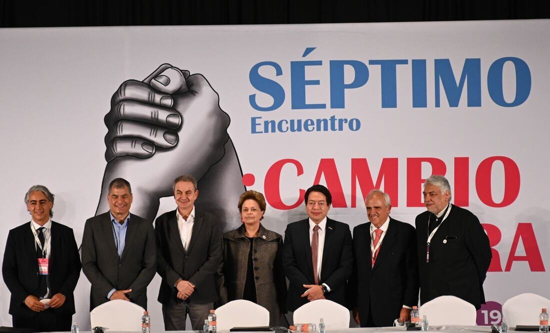 El grupo de líderes de izquierda se reunió en Ciudad de México. Foto Cuartoscuro