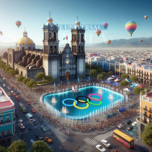 ¿Te imaginas si hoy Puebla fuera sede de los Juegos Olímpicos?