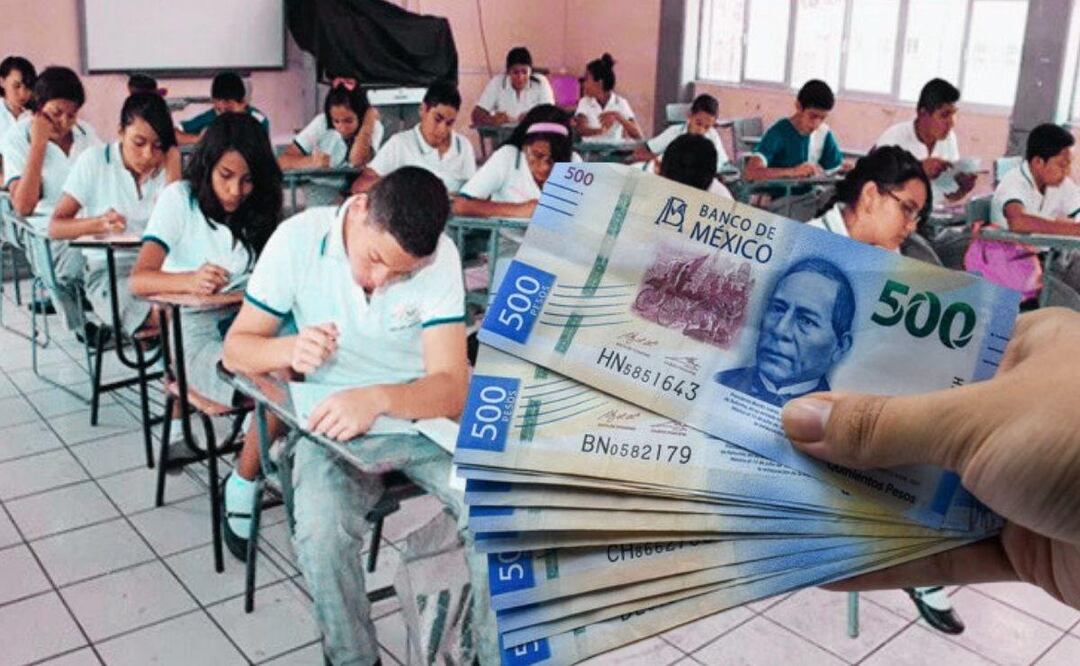 La Beca universal para niños y niñas es impulsada por Claudia Sheinbaum | Foto: Canvas / Foto Secretaría de Educación Pública