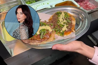 Esto cuesta comer en la taquería de Dua Lipa cerca de Puebla