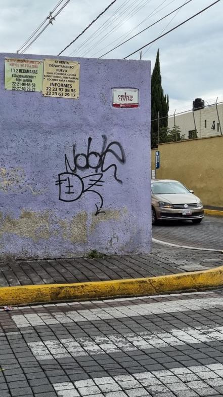¿Quién es Noble? el grafitero que tiene estropeado todo Cholula