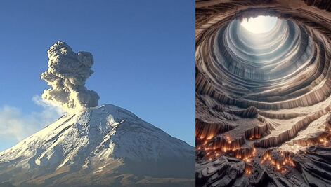 Qué hay dentro del volcán Popocatépetl; esto es lo que se sabe