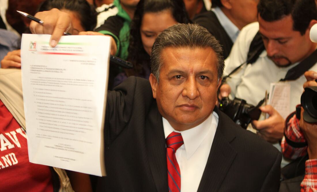 Saúl Huerta fue sentenciado a tres años y cuatro meses de prisión | Foto: Agencia Es Imagen para El Universal Puebla