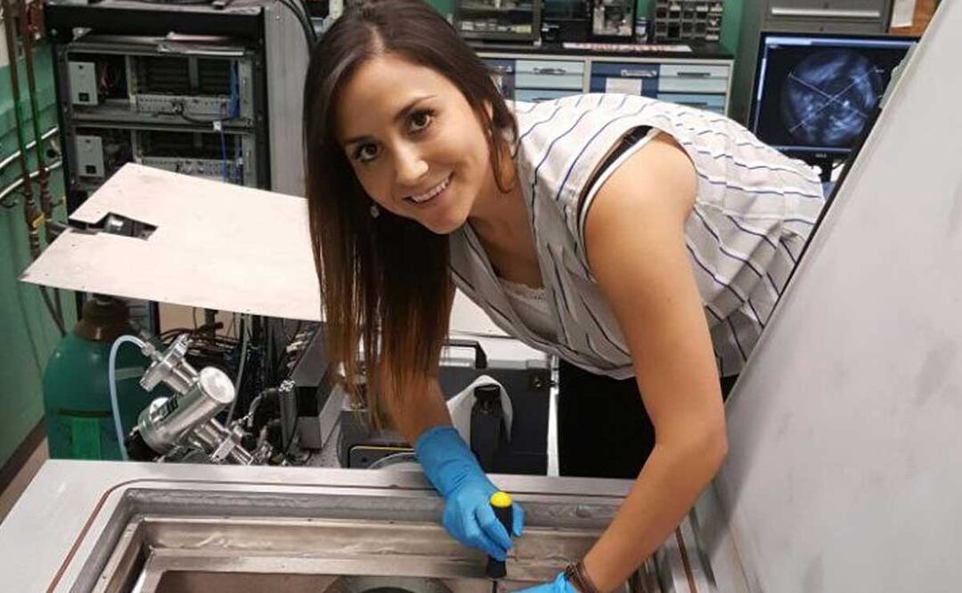 La científica poblana Margaret Domínguez fue distinguida por su trabajo en la NASA | Foto: Twitter Margaret Domínguez
