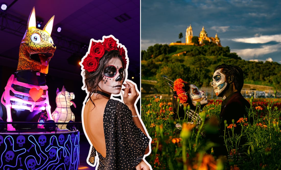 En Puebla hay lugares seguros para visitar durante el Día de Muertos | Foto: EsImagen / Pexels / Freepik
