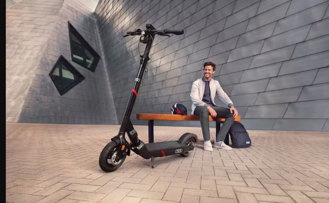 Audi prevé traer a México su scooter eléctrico con batería Egret. Foto: Audi
