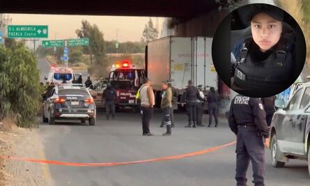 Ladrones arrollan y matan a policía en Coronango mientras frustraba un robo