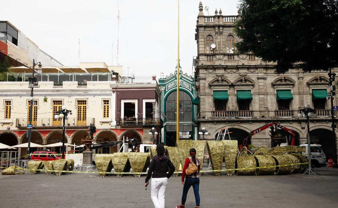 El ayuntamiento de Puebla celebra las fiestas decembrinas | FOTO: Agencia Es Imagen para El Universal Puebla