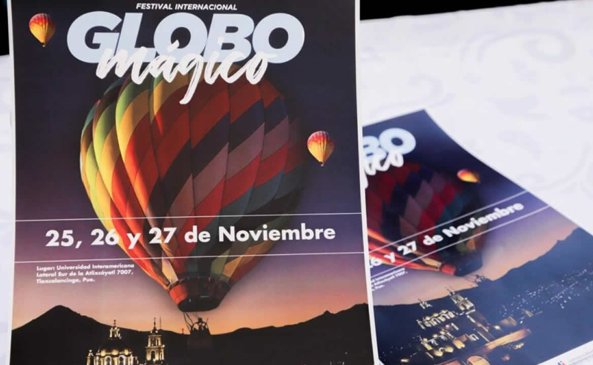 Festival Internacional del Globo Mágico en San Andrés Cholula. Foto: San Andrés Cholula