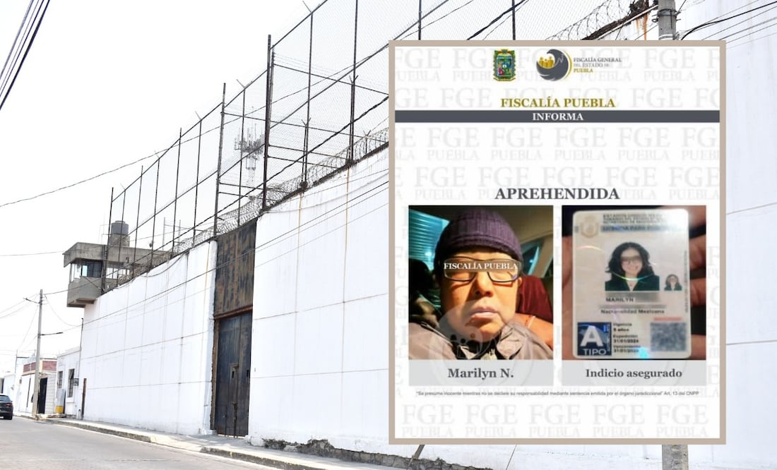 Fue detenida el 21 de noviembre y permanece recluida del penal de San Pedro Cholula / FOTO: EsImagen y FGE