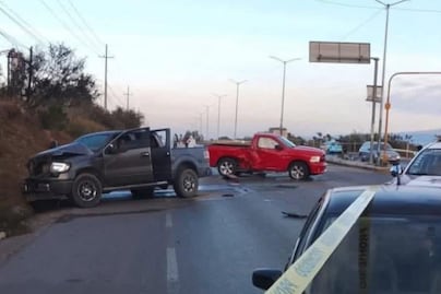 Balacera en la carretera Puebla-Tepeaca: camioneta con más de 100 disparos deja un muerto