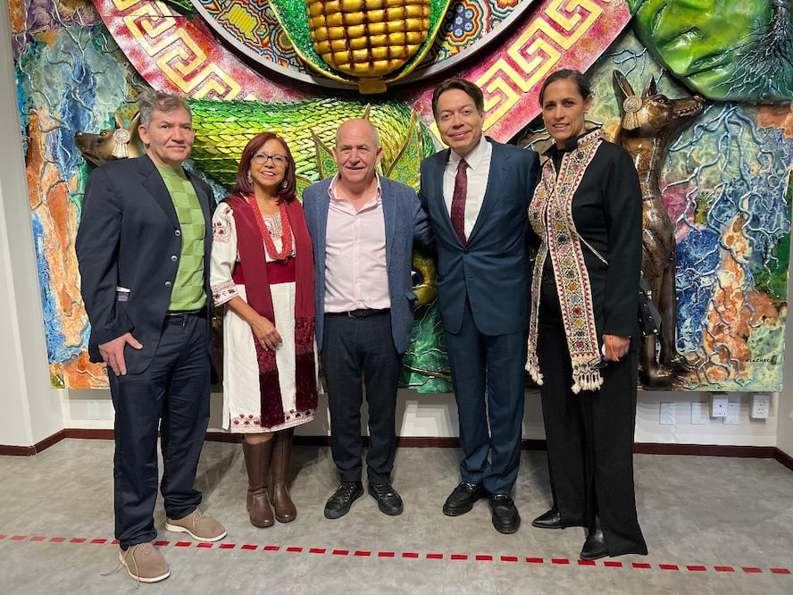 Anel Nochebuena acudió a la apertura del Museo Vivo del Miralismo | Foto: Museos Puebla