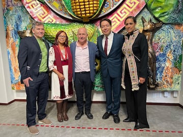 Museos Puebla, presente en el Museo Vivo del Muralismo inaugurado por AMLO