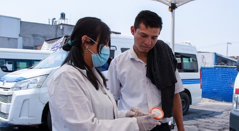 Hacen antidoping a operadores de transporte público de Puebla, Huejotzingo y San Andrés Cholula