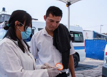 Hacen antidoping a operadores de transporte público de Puebla, Huejotzingo y San Andrés Cholula