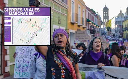 Marcha del 8M en Puebla: Ruta, hora y calles cerradas