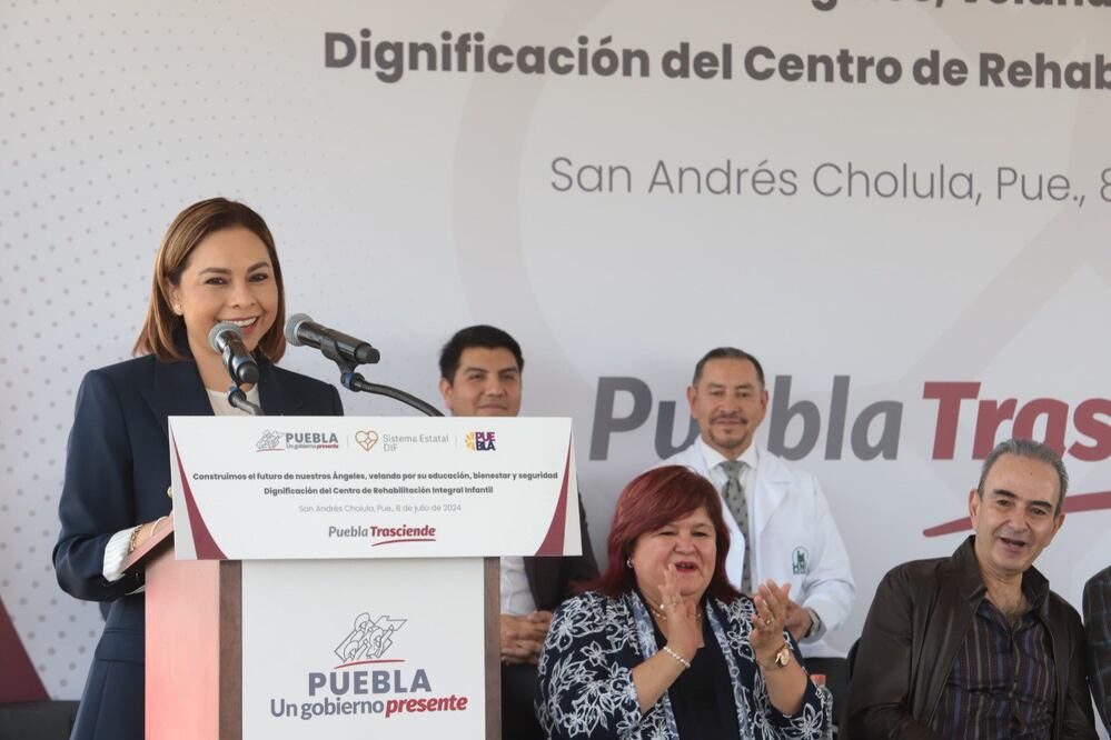 Gaby Bonilla encabezó evento donde se anunciaron varias obras de dignificación en las Casas de Asistencia | Foto: Gobierno del Estado de Puebla