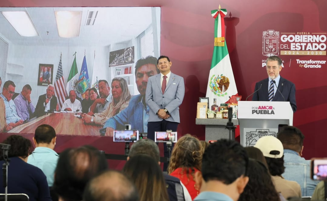 Gobierno de Puebla fortalece vínculo con migrantes en Estados Unidos | Foto: Gobierno de Puebla.