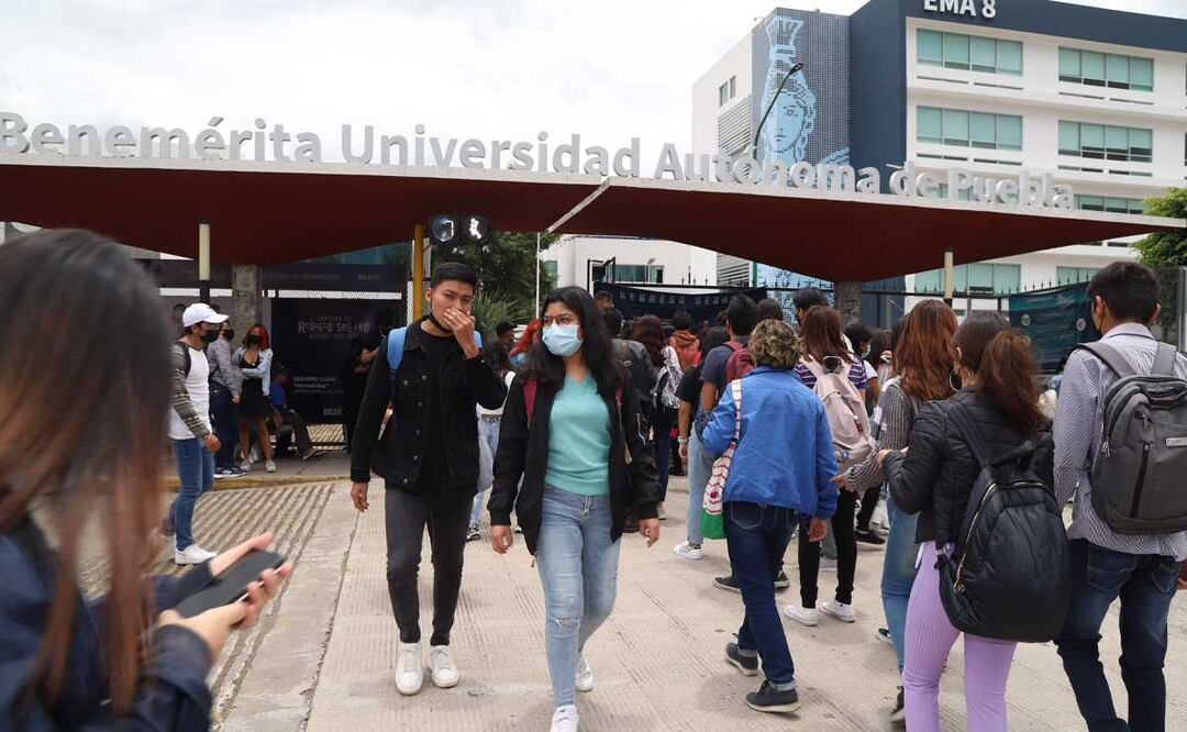 El jueves 15 de diciembre la BUAP dio inicio a las vacaciones de la temporada decembrina | Foto: agencia Es Imagen para El Universal Puebla