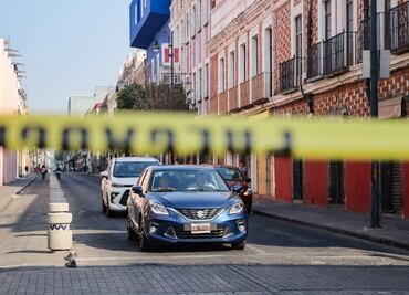 Atención, hay cierres viales en el centro de Puebla por temporada navideña