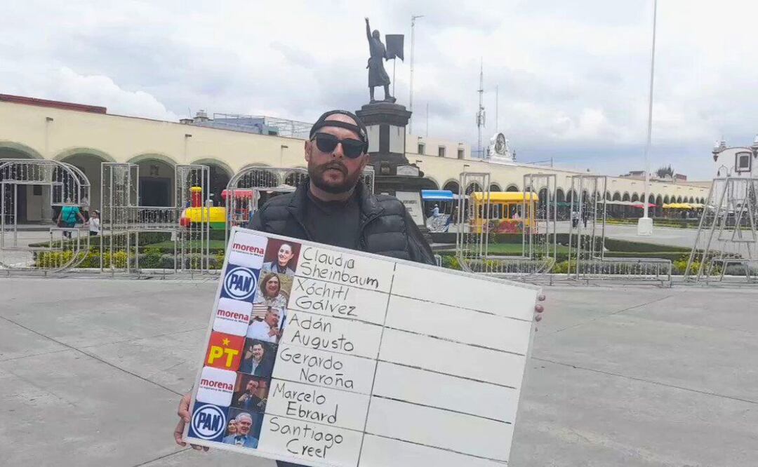 Hechizero replicó la iniciativa de Los Supercívicos en San Pedro Cholula | Foto: Twitter Hechizero