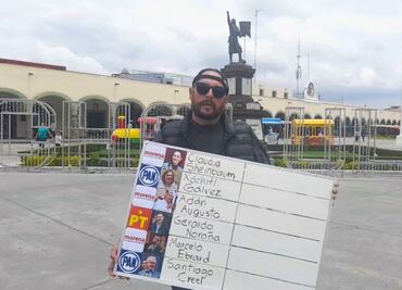 ¡Sorpresa! Los Supercívicos hacen encuesta callejera sobre aspirantes presidenciales en Cholula y mira quién ganó