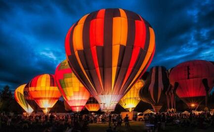Dónde realizar vuelos de globos aerostáticos en Puebla