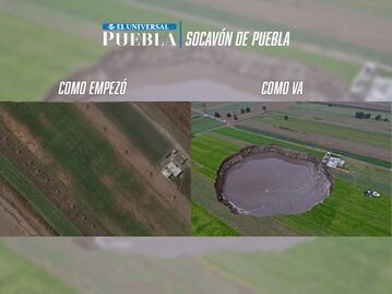 Como empezó/como va. Así era Zacatepec antes del socavón