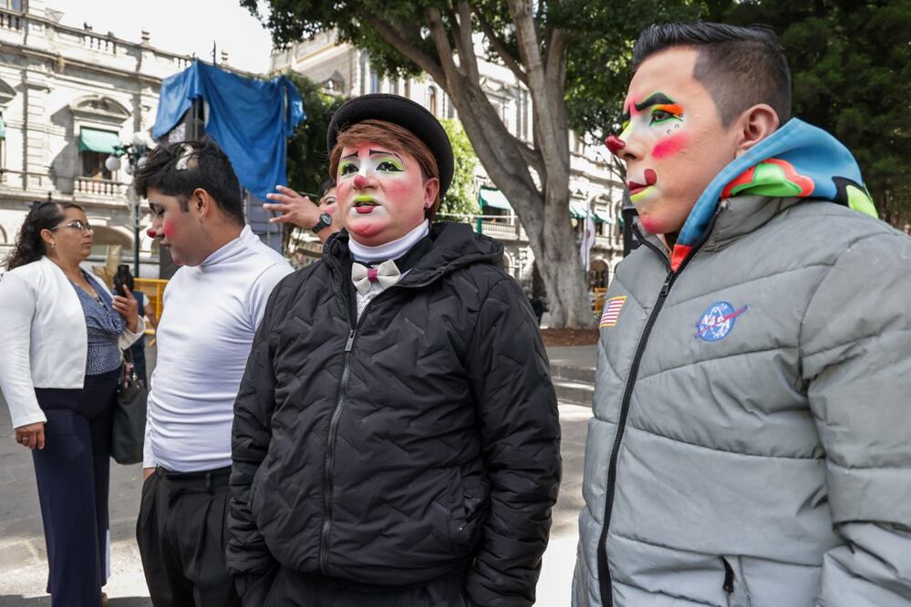 Los payasos de la organización Urban Clown se manifestarán en Puebla | Agencia Es Imagen para El Universal Puebla