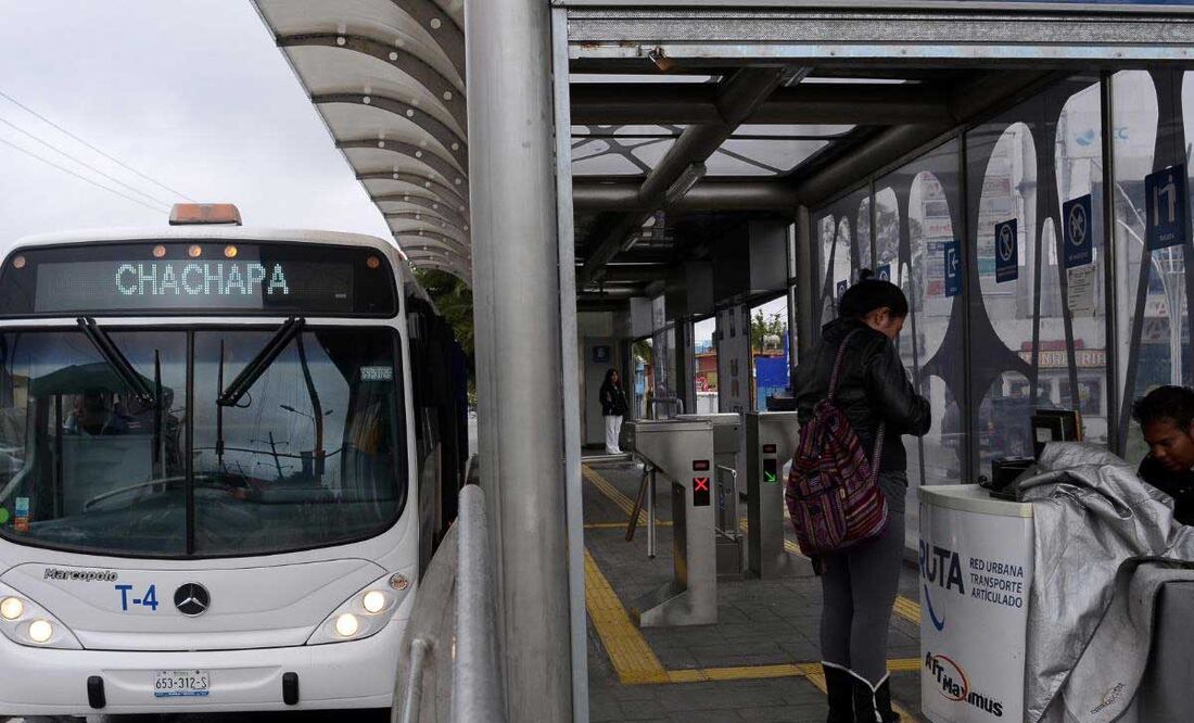 La Ruta es un sistema de transporte público que brinda servicio en las principales vialidades de la capital de Puebla | Foto: Agencia Es Imagen para El Universal Puebla