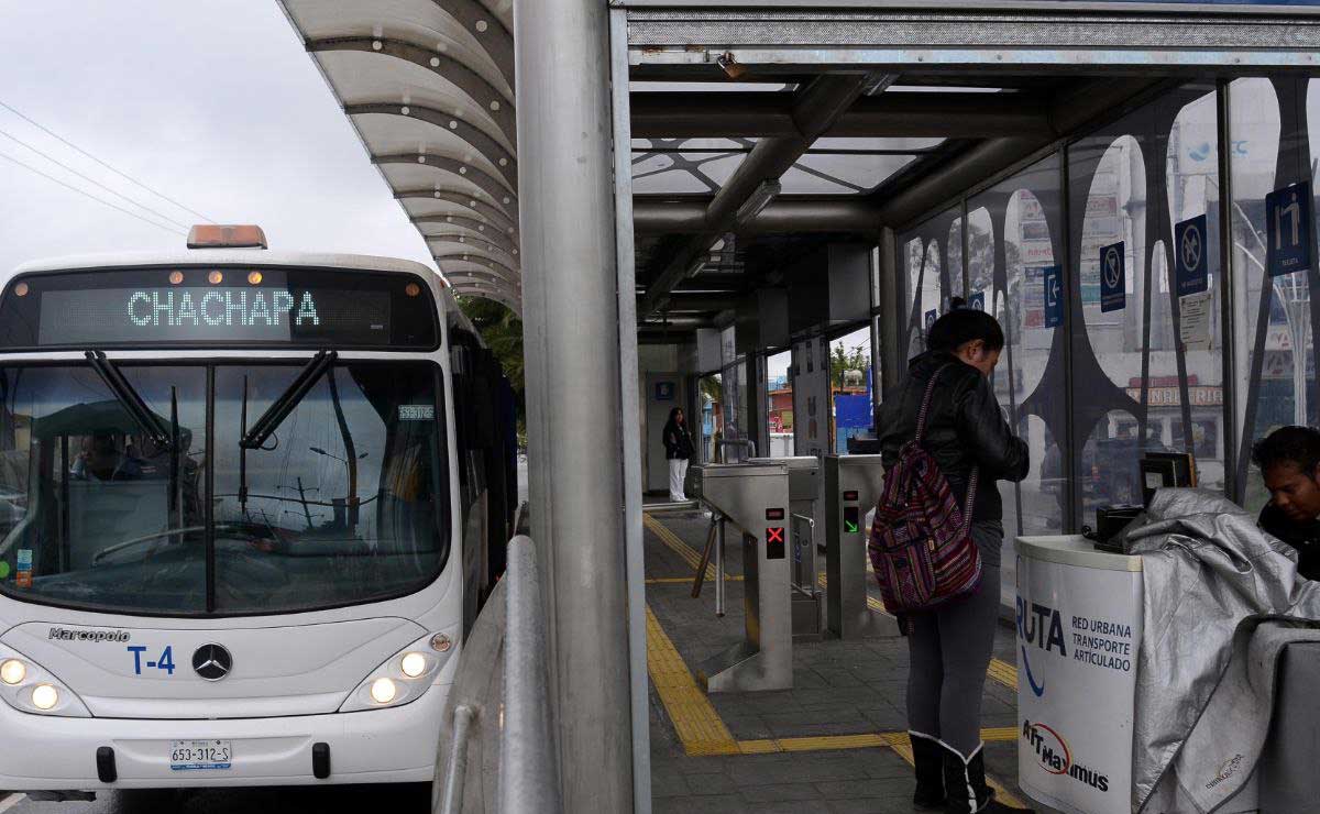 La Ruta es un sistema de transporte público que brinda servicio en las principales vialidades de la capital de Puebla | Foto: Agencia Es Imagen para El Universal Puebla