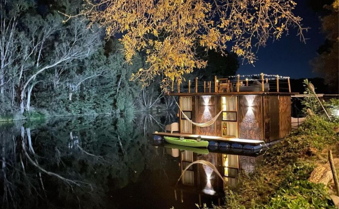 El sector turístico en Puebla también se ha especializado en ofrecer las mejores cabañas del país | Foto: Instagram Del Lago Mx