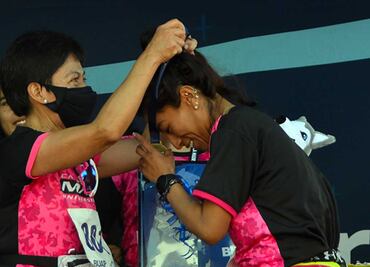 Lilia Cedillo conmemoró el Día de las Madres con una carrera