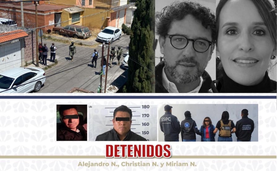 Detienen a 5 implicados en el homicidio de los esposos Karina Ruiz y Alexandro Tello