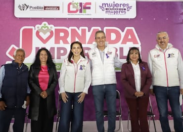 Inauguran MariElise Budib y Pepe Chedraui Jornada Integral en Amalucan a favor de las mujeres