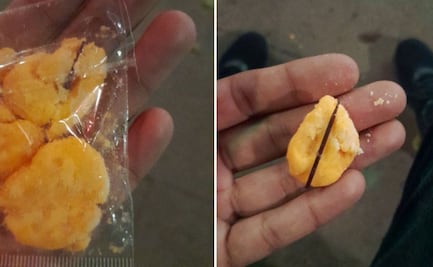 Madre denuncia que le dieron dulces con espinas a su hijo al pedir calaverita en Cholula