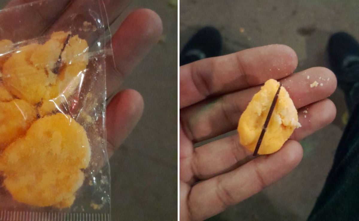 Madre denuncia que le dieron dulces con espinas a su hijo al pedir calaverita en Cholula