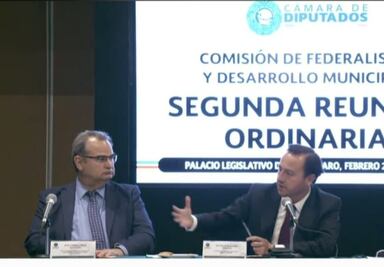 Mier Bañelos gestiona reunión con Unidad de Coordinación con Entidades Federativas de la SHCP en San Lázaro