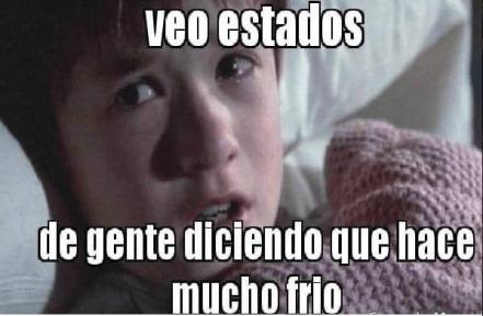 Frío en Puebla provoca memes sobre el clima 