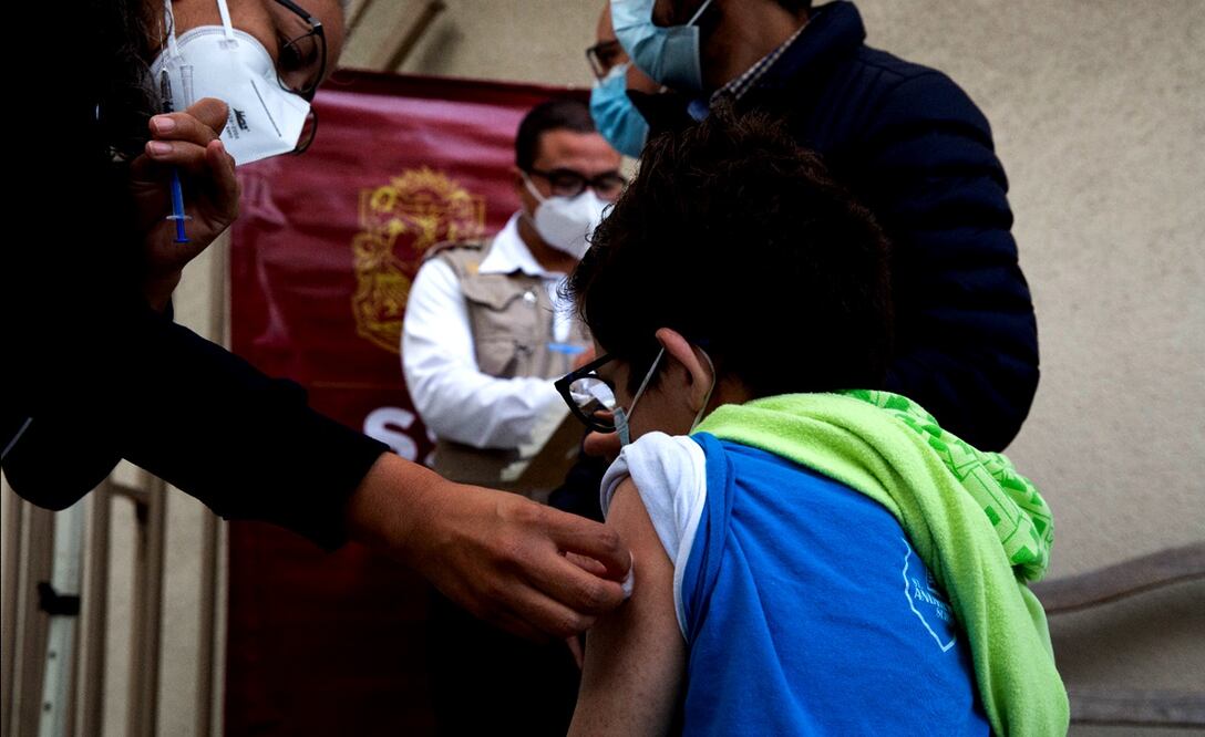 La Secretaría de Salud abre preregistro para que menores de 12 a 14 años con comorbilidades. Foto: archivo/EL UNIVERSAL