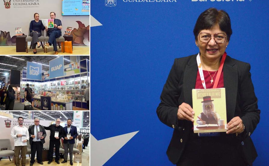 Destaca la BUAP con presentaciones y actividades en la FIL de Guadalajara 2025